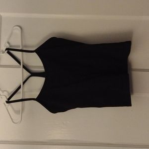 Lululemon athletica shelf tank racerback black size 6